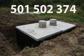 Szambo betonowe 12000 litrów pojemności