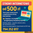 Twoja strona firmowa od 500 zł - pełna obsługa