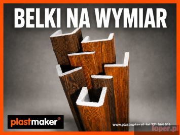 Belki rustykalne na wymiar - styl drewna bez ciężaru drewna!